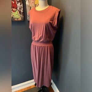 Athleta Tawny Rose Santorini Mini Travel Dress Medium